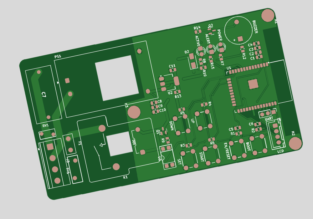 AI Timer system PCB